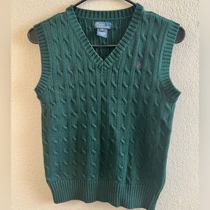 Polo By Ralph Lauren Womens Pullower Size Medium,V-Neck,100% Cotton